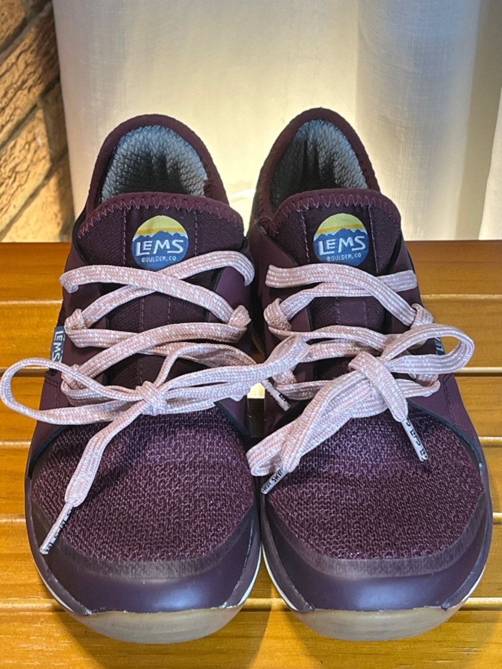 Lems Mesa trail shoe in Rosewood -6.5